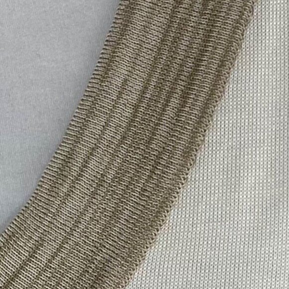 Misook Women's NWT Coastal Oversized V-Neckline Long‎ Sleeve Knit Sweater XS/C41 - Picture 3 of 7